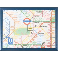 Knietablett mit Kissen Underground City