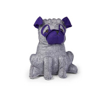 T&uuml;rstopper Dora Designs Doorstop Purple Pug