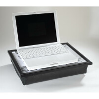 Andrew´s Knietablett Laptray mit Kissen Tablett für Laptop bunte Sonne